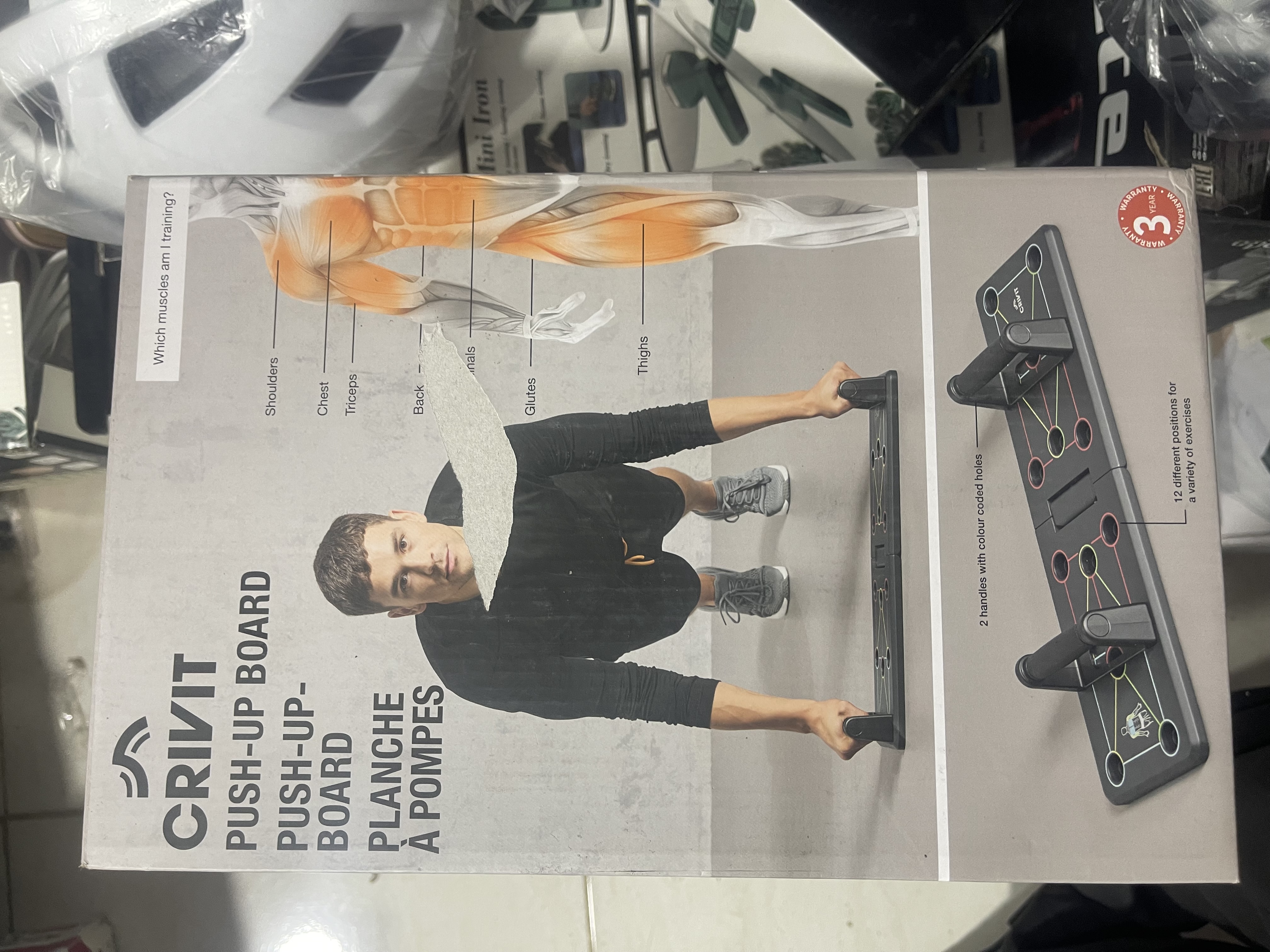 تخته شنا CRIVIT چندحالته تمرینی