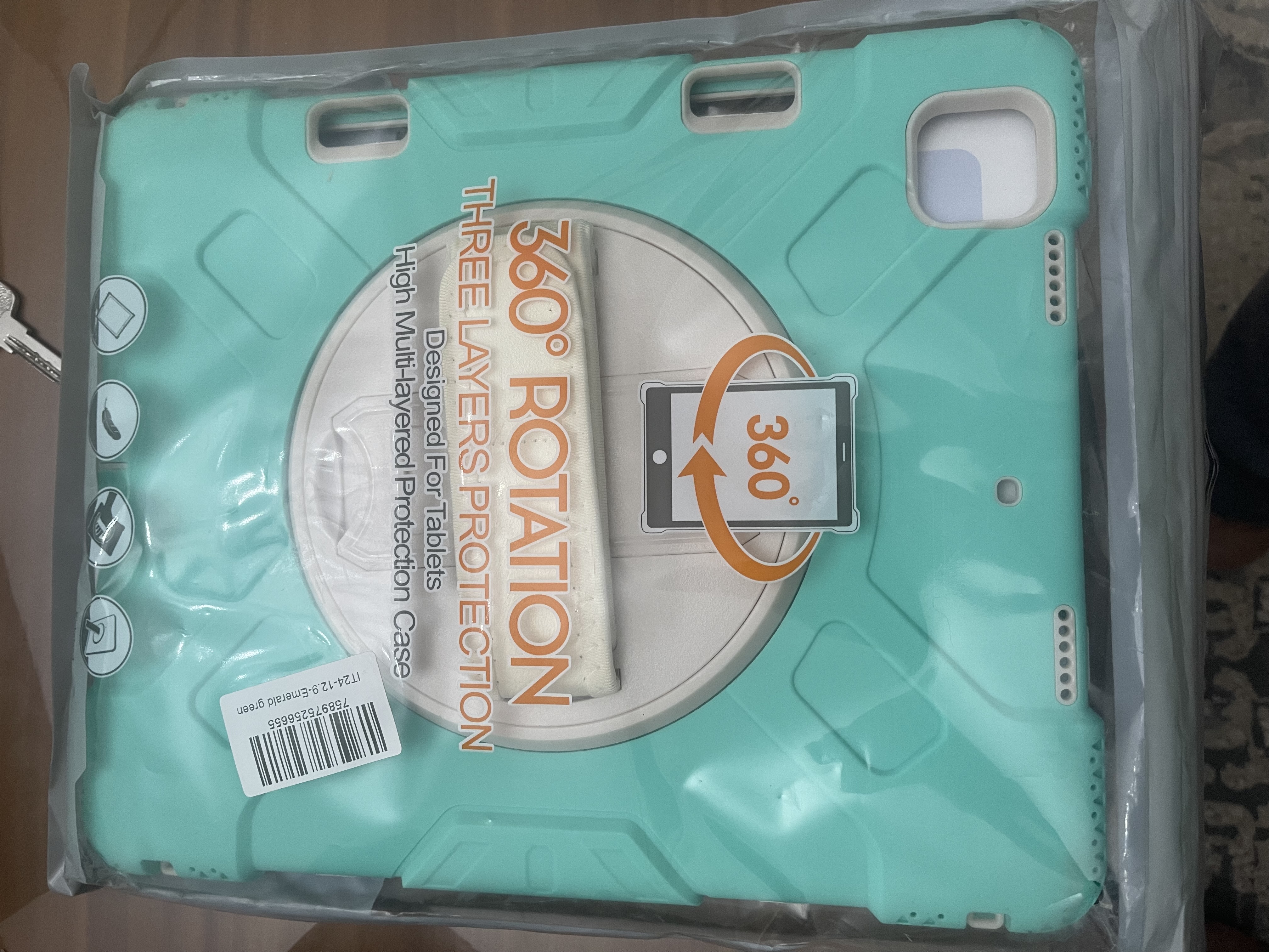 قاب تبلت 360 درجه چرخشی ضدضربه