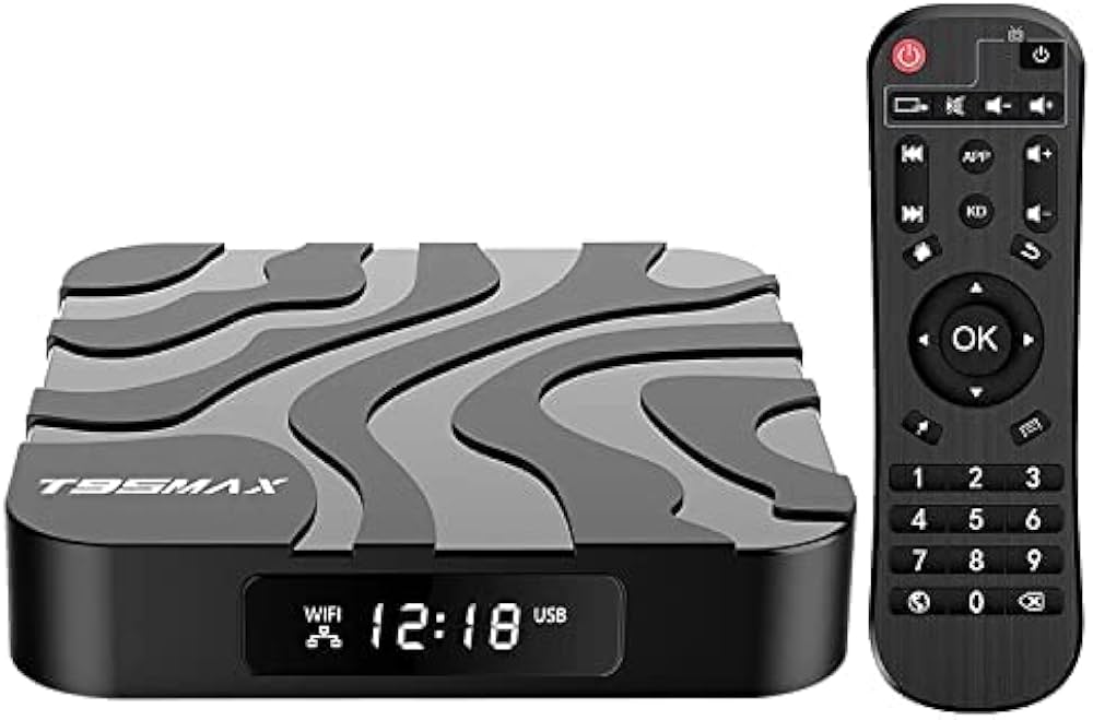تی وی باکس اندرویدی T95 MAX با پردازنده A53 و پشتیبانی 6K